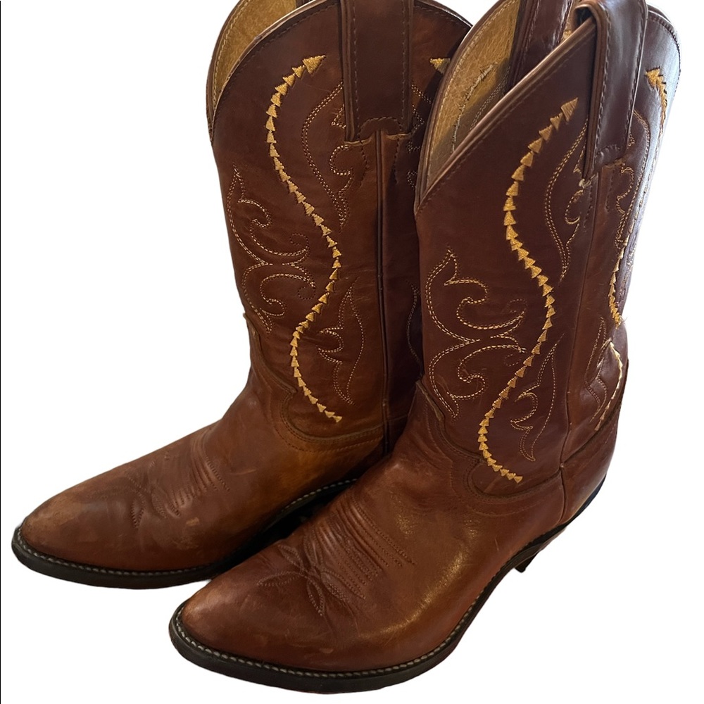 Pull on Western Justin Boots
